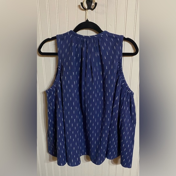 NWT FAHERTY ELIZA TOP SIZE SMALL IN IKAT - Picture 6 of 11